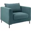 Image de Fauteuil en tissu océan