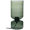 Image de Lampe à poser en verre vert fumé vert h27