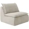Image de Fauteuil tissu h81 naturel