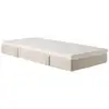 Image de Matelas en mousse hr 25 cm roulé beige 90 x 190 cm