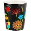 Image de Tasse espresso noir porcelaine de chine 5,5 x 6,3 cm x 6,3 cm