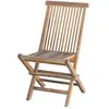 Image de Chaise de jardin en teck huilé massif pliante