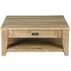Image de Table basse en teck recyclé massif