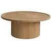 Image de Table basse en teck massif ronde