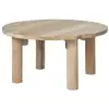 Image de Table basse en teck massif ronde