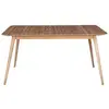 Image de Table de jardin en teck massif 4/6 pers.