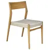 Image de Chaise de jardin en teck massif et cordage