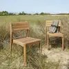 Image de Chaise de jardin en teck recyclé (lot de 2)