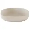 Image de Vasque en béton beige ovale 50 cm