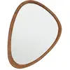 Image de Miroir organique en mindi massif 75x60 cm