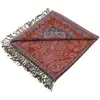 Image de Plaid en laine rouge 140x200 cm