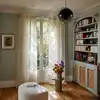 Image de Voilage en lin beige 200x298 cm
