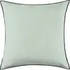 Image de Housse de coussin en lin vert 50x50 cm