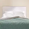Image de Couvre-lit matelassé en coton vert 170x260 cm