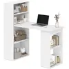 Image de Bureau informatique + bibliothèque 120l x 55l x 120h cm