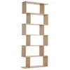 Image de Bibliothèque étagère zig zag 80l x 23l x 192h cm