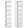 Image de Étagère colonne lot de 2 blanc