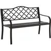 Image de Banc 3 places de jardin style rural chic