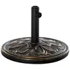 Image de Pied de parasol rond motif fleurs lys 13 kg