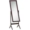 Image de Miroir à pied inclinaison réglable brun foncé h148 cm