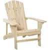 Image de Fauteuil de jardin style nordique bois sapin naturel