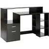 Image de Bureau informatique 137 l x 55 l x 92 h cm noir