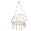 Image de Chaise suspendue macramé coton polyester beige