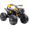 Image de Quad buggy électrique 12v métal pp jaune-noir