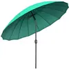 Image de Parasol inclinable rond vert