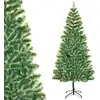 Image de Sapin de Noël artificiel aspect Nordmann enneigé H.210 cm
