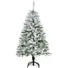 Image de Sapin de Noël artificiel aspect enneigé H.120 cm imitation Nordmann