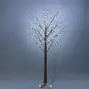 Image de Arbre lumineux 96 leds blanc froid h.1,5 m aspect enneigé