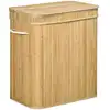 Image de Panier à linge capacité 90 litres bambou