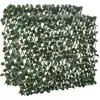 Image de Lot de 2 haies artificielles extensibles lierres osier polyester