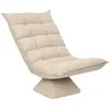 Image de Fauteuil relax dossier réglable lin beige