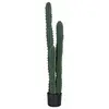 Image de Cactus artificiel grand réalisme taille dim. Ø 18 x 120h cm vert