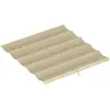 Image de Toile de toit pergola rétractable polyester beige