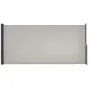 Image de Store latéral brise-vue paravent rétractable dim. 3L x 1,40H m gris