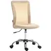 Image de Fauteuil de bureau pivotant 360° maille beige