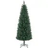 Image de Sapin de noël artificiel mince h.180 cm 479 branches vert