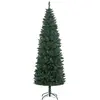Image de Sapin de noël artificiel slim acier vert