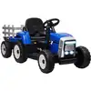 Image de Tracteur électrique télécommande 12v bleu