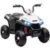 Image de Quad électrique enfant 12v 2 moteurs plastique blanc