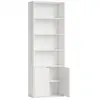 Image de Bibliothèque 2 portes métal blanc