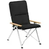 Image de Chaise de camping pliante noir