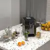 Image de Machine à glaçons avec distributeur d'eau plastique noir