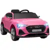Image de Voiture électrique enfants 12v 5 km/h plastique rose