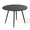 Image de Table basse ronde en métal grise