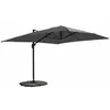 Image de Parasol déporté 3x4m inclinable rotatif + 4 dalles lestées anthracite
