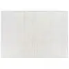 Image de Tapis chenille rectangulaire imprimé nuancé ivoire 120 x 170 cm